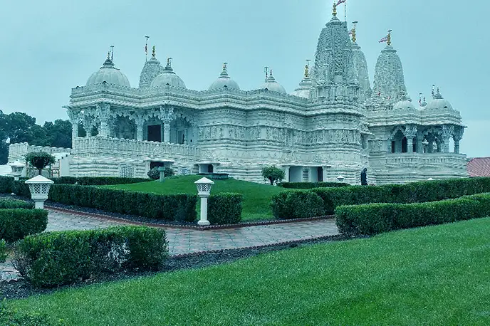 Bartlett village landmark showing the Swan Primary Care community healthcare center.