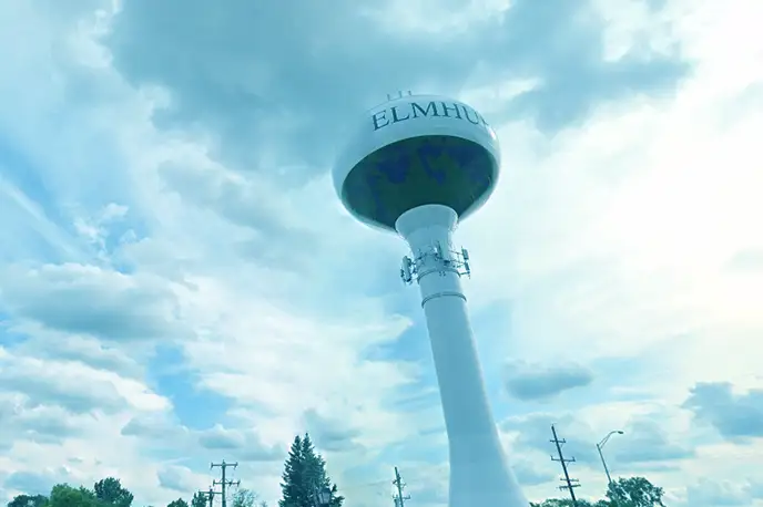 Elmhurst city view representing the Swan Primary Care clinical service area.