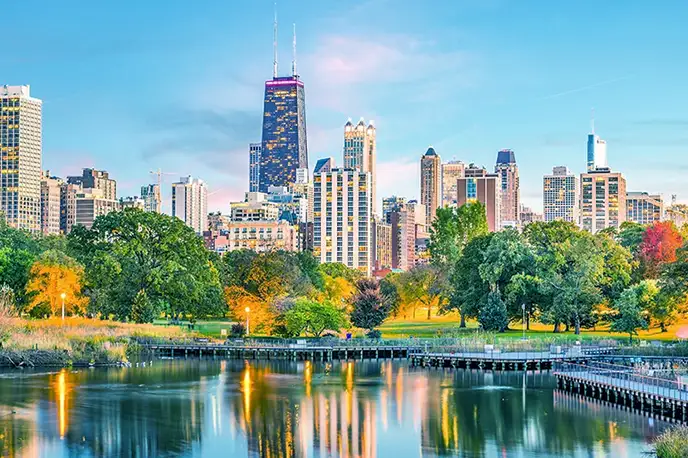 Scenic Oak Brook view representing the Swan Primary Care wellness service area.